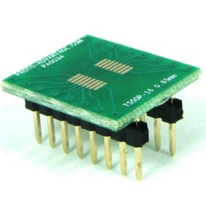 PA0034, Панели и адаптеры TSSOP-16 to DIP-16 SMT Adapter