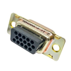 M24308/4-11Z, Соединители D-Sub стандарта Mil  15 POS PLUG, CRIMP HIGH DENSITY