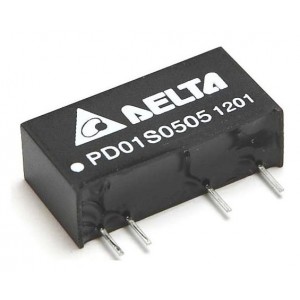 PD01S0512A, Преобразователи постоянного тока в постоянный с изоляцией DC/DC Converter, 12Vout, 1W