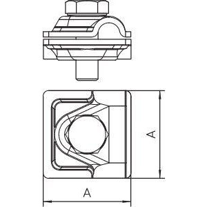 Соединитель для быстр. монтажа d8-10 Vario 249 8-10 ST OBO 5311500