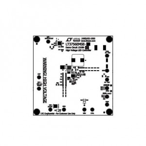 DC1319B-B, Средства разработки схем светодиодного освещения  LT3756EMSE-1 Demo Board - 100Vin, 100Vou