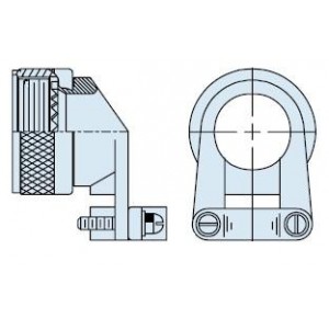 M85049/123-12W, Круговой мил / технические характеристики компенсаторов натяжения и переходников 90 DEG STRAIN RELIEF