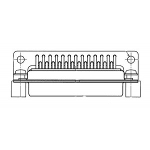 DD-C8-J13-F1-1R, Стандартные соединители D-Sub