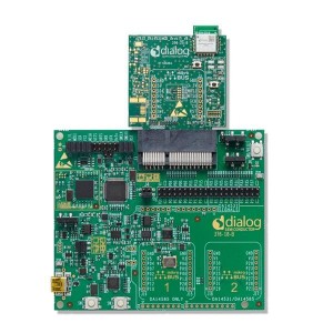 DA14531MOD-00DEVKT-P, Bluetooth / 802.15.1 Development Tools Bluetooth Low Energy Development Kit Pro for DA14531 family module: Includes motherboard, daughterboard and cables;Primary usage is SW application development and power measurements