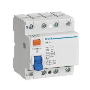 Выключатель дифференциального тока (УЗО) 4п 25А 30мА тип AC 6кА NL1-63 200223