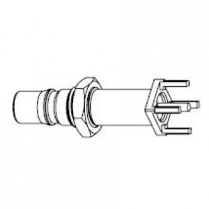 930-163J-51P, РЧ соединители / Коаксиальные соединители QMA Jack PC Mt Recpt 50 Ohm