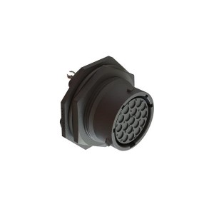 RTS716ND19S0332, Стандартный цилиндрический соединитель Receptacle,Jam Nut SZ16