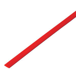 Трубка термоусаживаемая ТУТ 12,0/6,0мм, красная, упаковка 50 шт. по 1м, 55-1204
