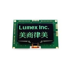 LOD-H12864GP-B-UR, Светодиодные дисплеи и принадлежности Blue OLED 128X67 UART Display