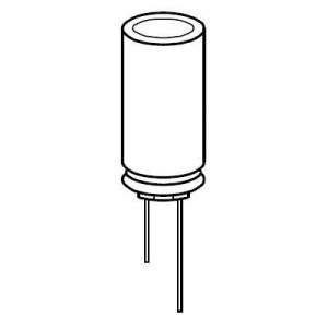 B41888D3228M000, Оксидно-электролитические алюминиевые конденсаторы - С радиальными выводами 2200UF 10V Single Ended