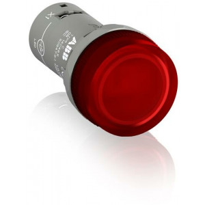 Лампа CL2-623R красная со встроенным светодиодом 230В AC с защитой от наводок с напряжением до 60В 1SFA619403R6231
