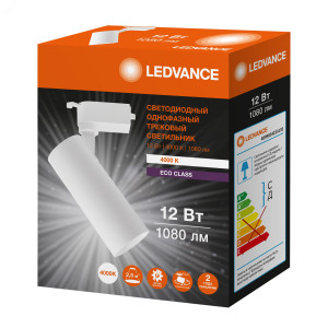 Светильник трековый ECO 1PH LEDVANCE 12Вт 1080Лм 4000КIP20 4099854233135