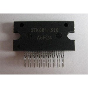 STK681-300, Контроллеры и драйверы двигателей / движения / зажигания DC BRUSH MOTOR DRIVER