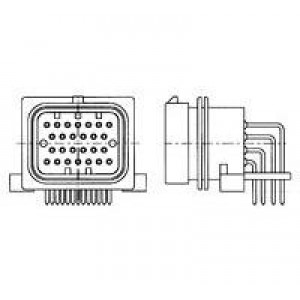 9-6437287-8, Автомобильные разъемы SUPER SEAL 26POS CAP ASY H AU