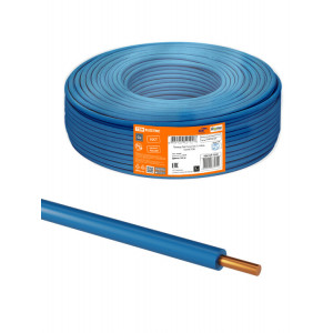 Провод ПуВ 1х4,0 ГОСТ (100м), синий SQ0124-1340
