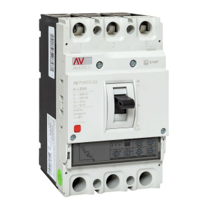 Выключатель автоматический 3п 250А 50кА AV POWER-2/3 ETU2.0 AVERES mccb-23-250-2.0-av