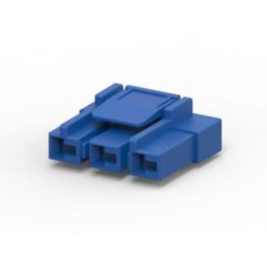 2-1903414-2, Сверхмощные разъемы питания GHC 9.0 3POS PLUG HOUSING- BLUE