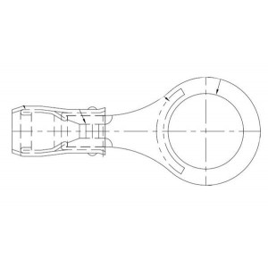 M7928/1-67, Клеммы TERMINAL PIDG R IR 10 5/16