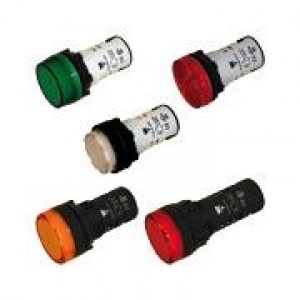 PL22STCRG24, Светодиодные панельные индикаторы PLT LIGHT 2 COLORS 24 VAC/DC RED/GREEN LED