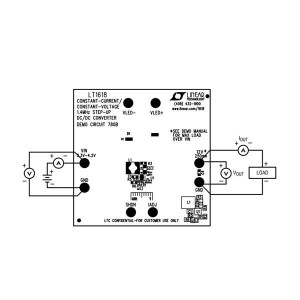 DC780B, Средства разработки интегральных схем (ИС) управления питанием LT1618 Demo Board - 3.4 to 4.2V Input to