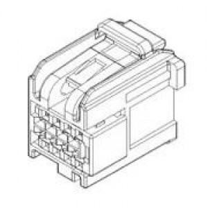 13782038, Автомобильные разъемы ASM CON 8F OCS .64 IUR LGHT GRY