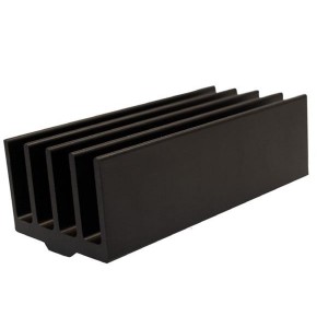 ATS-TI1OP-1099-C1-R1, Радиаторы Heat Sink For Texas Instrument, Designed for TIs Audio Evaluation Module #TAS3251, 78x36x36.5mm, 6mm Thread Depth, M3 Thread Type, Black Anodized