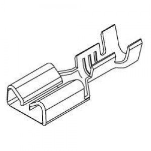35427-9900, Проводные клеммы и зажимы N250 FEMALE TER'L(L)