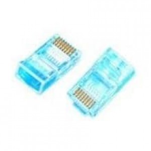 32-5998EUL, Модульные соединители / соединители Ethernet RJ45 8P8C Cat5E Rnd Solid and Stranded