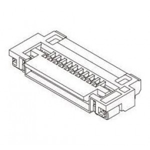 51296-4033, Соединители FFC и FPC 0.5 FPC ZIF 40Ckt Sn-Ag-Bi