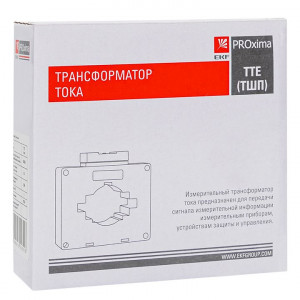 Трансформатор тока ТТЕ-85-1500/5А класс точности 0,5 PROxima tte-85-1500