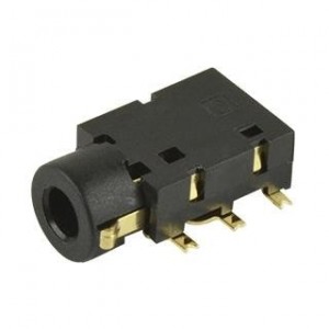 SJ2-254064A-SMT-TR, Телефонные разъемы 2.5mm gold terminal 4 conductor 0 switch