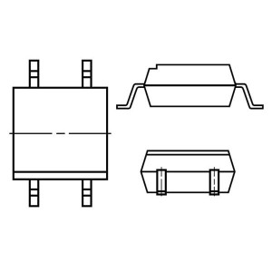 PS2702-1-A, Транзисторные выходные оптопары Hi-Iso Darling 1-Ch