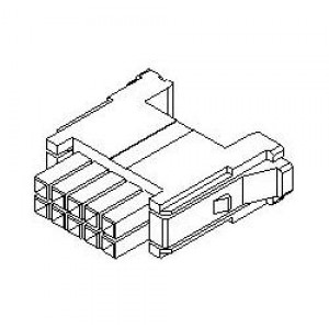 500813-1000, Соединители для ввода/вывода Mini Robot Conn Sock onn Socket Hsg 10Ckt
