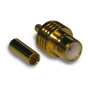 142107, РЧ соединители / Коаксиальные соединители SMB ST CABLE JACK RG179 75 OHM GOLD