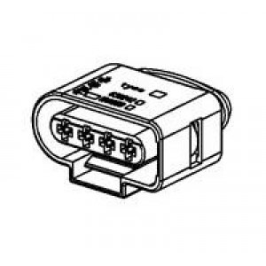 638245-2, Автомобильные разъемы REC ASY 4POS SEALED