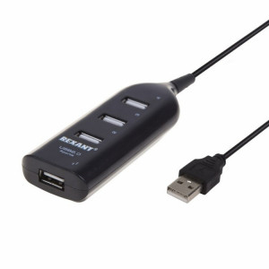 Разветвитель USB 2.0 на 4 порта 18-4105