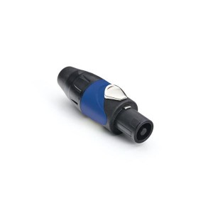 SP-2-FS, Акустические разъемы 2P Cable Conn Solder Black/Blue Plastic