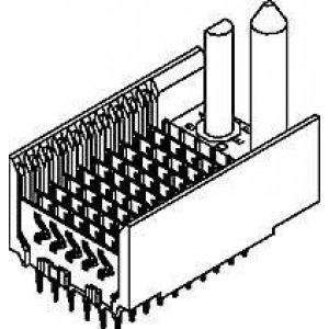 74059-1001, Высокоскоростные/модульные разъемы VHDM BKPLANE HDR 60