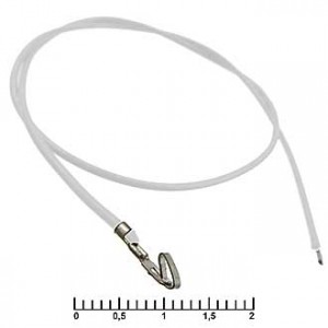 HU 2,54 MM AWG26 0,3M WHITE