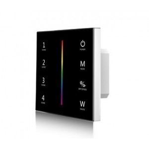 Панель SMART-P22-RGBW-G-IN Black (12-24V, 4x3A, Sens, 2.4G) (Arlight, IP20 Пластик, 5 лет)