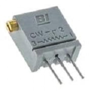 67XR20KLFTB, Подстроечные резисторы - сквозное отверстие 1/2W 20K Ohms 10% MULTI TURN