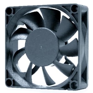 OD7020-12HB, Вентиляторы постоянного тока DC Fan, 70x20mm, 12VDC, 41.5CFM, 0.35A, 4500RPM, Dual Ball Bearing, 2x Lead Wires