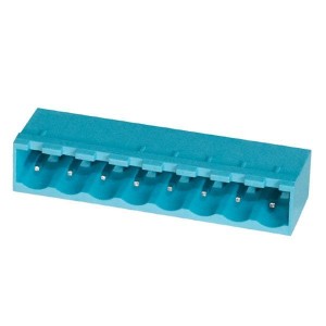 TBP01R1-508-08BE, Съемные клеммные колодки Terminal block, pluggable, 5.08, receptical, 8 pole, blue