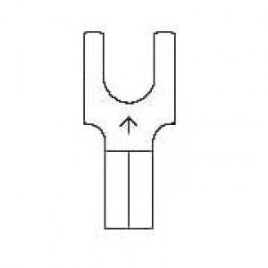 BS-31-10-W, Клеммы BLOCK FORK N-INS 22-18AWG 10 STUD