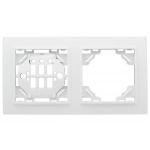 Рамка 2-м Минск горизонтальная бел. Basic ERM-G-302-10