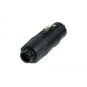 RA3FT-B, Разъемы XLR XLR MALE RECPT - XLR FEMALE, BLK HSNG