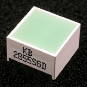 KB2855SGD, Светодиодные панели и матрицы GREEN LED BAR DIFF