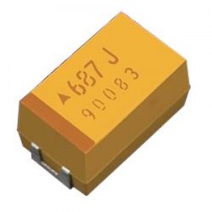 TPSC686K010R0200, Танталовые конденсаторы - твердые, для поверхностного монтажа 10V 68uF 10% 2312 ESR=.2Ohm AEC-Q200
