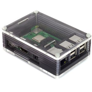 PIM340, Принадлежности Pimoroni Pibow 3 B+ (Raspberry Pi 3 B+, 3, & 2) - Ninja