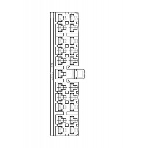 171364-1, Автомобильные разъемы MIC PLUG 21P